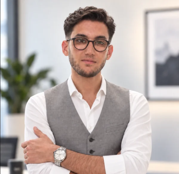 Portrait of Nour-Eddine Ait Bouguarri, TradeHub co-founder.